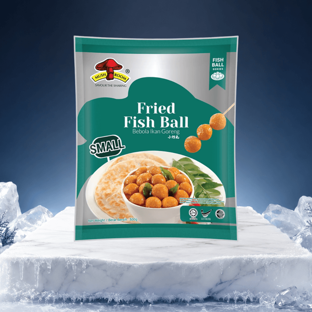 SMALL FRIED FISH BALL - MUSHROOM