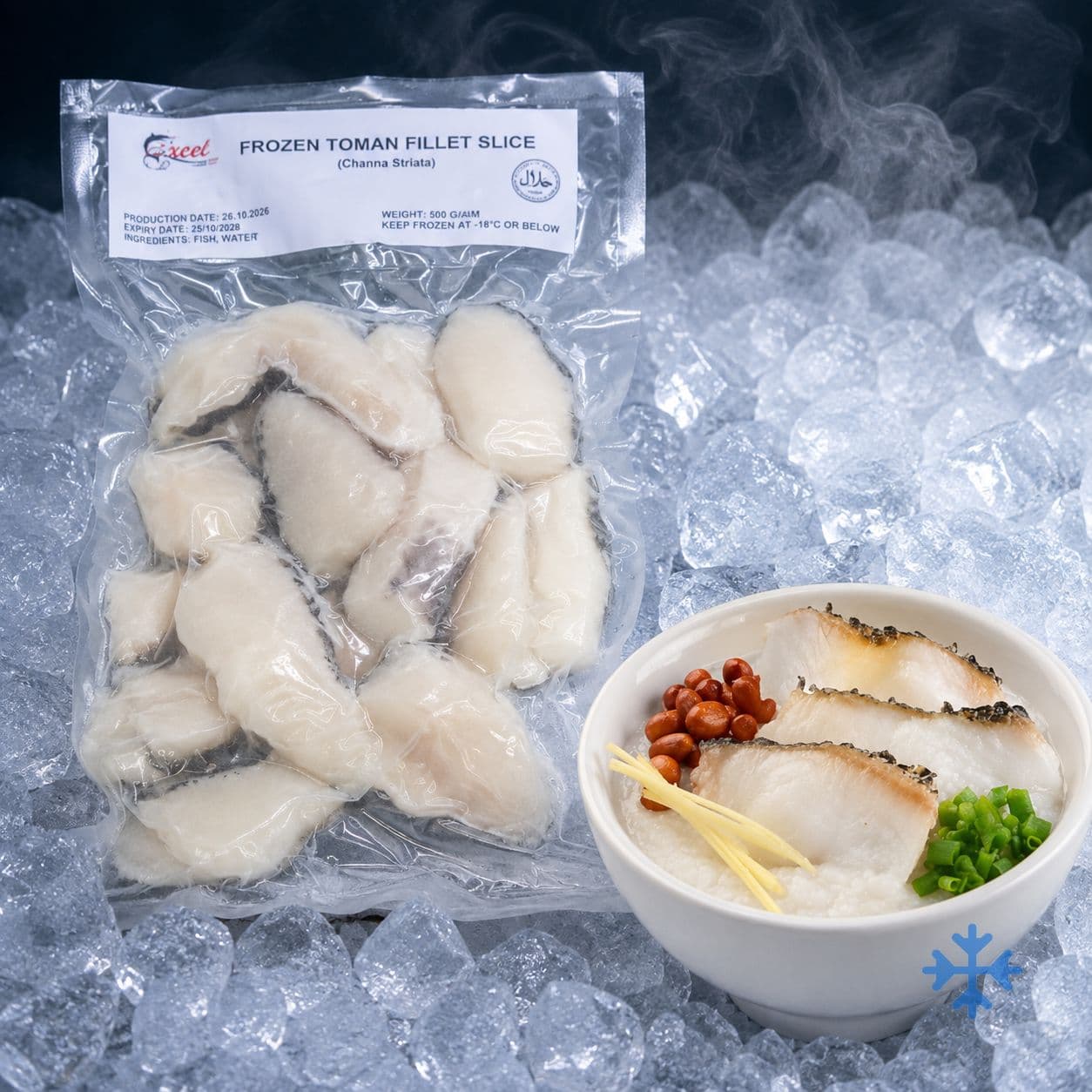 多曼鱼片 Toman Fillet Slice